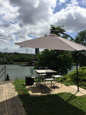 Ambiance Seine - Appartement 46M2 Terrasse - Hortensia Thomery Bagian luar foto